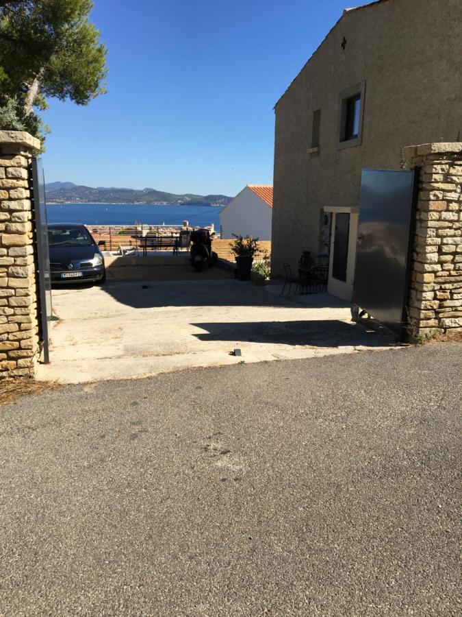 Rez-De-Villa Vue Mer Panoramique 4 P - Soleil Levant La Ciotat Exterior photo